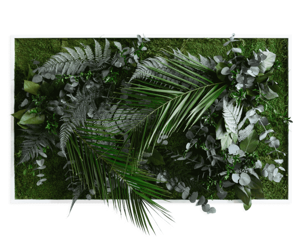 Pflanzenbild im Dschungeldesign 100x60